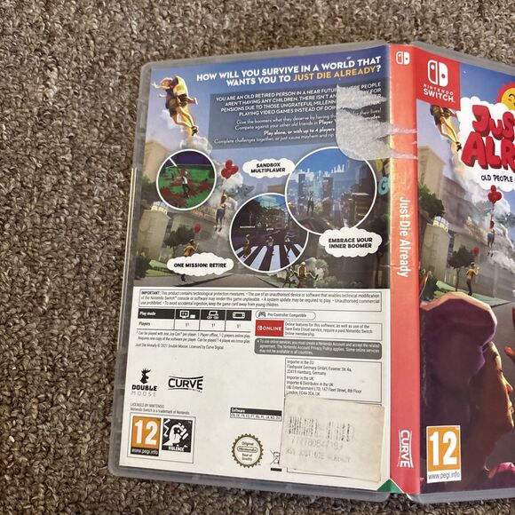 Just Die Already (Nintendo Switch) - Used - UK Import - Picture 3 of 6